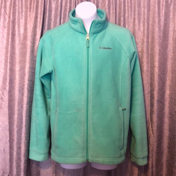 🦋 3/$20 Columbia fleece jacket girls size large